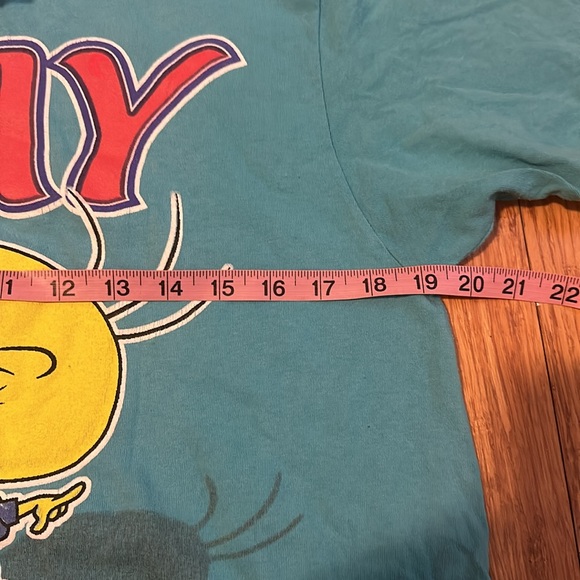 Vintage Looney Tunes Tweety Tshirt Y2K Size L - Picture 4 of 5